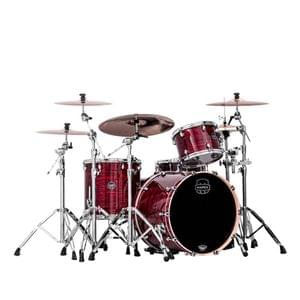Mapex SV529XPH Red Hybrid Sparkle Saturn IV 4 Pc Shell Pack Drum Set with Snare